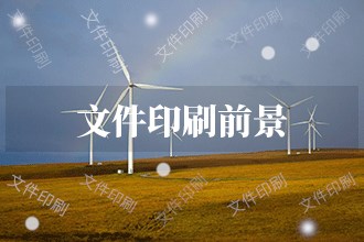 2024年文件印刷发展前景趋势预测(图1)