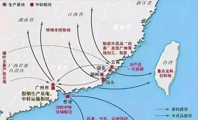 中国小县城制造“假烟”畅销美国销量曾破千亿！比正品烟还抢手(图2)